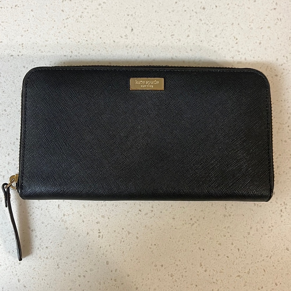Kate Spade black wallet